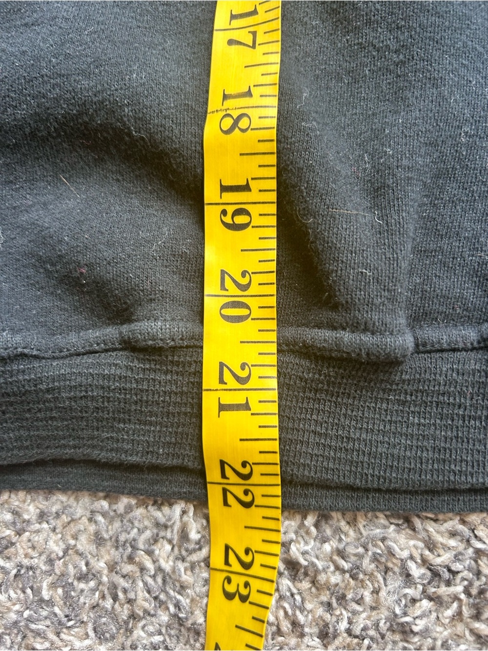 Vintage CC. Sport Unisex Short Sweatshirt with leather and sweater appliqué L - Picture 6 of 6